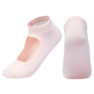 Calcetines <span class=keywords><strong>de</strong></span> Mujer para Todas las Temporadas, Diseño sin Dedos, Material <span class=keywords><strong>de</strong></span> Algodón Peinado, para Yoga, Pilates, Ciclismo y Actividades Ligeras <span class=keywords><strong>de</strong></span> Gimnasio - Product Image 4