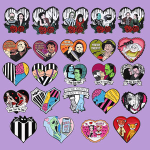 Broche <span class=keywords><strong>de</strong></span> Metal con Diseño Grabado, Temática <span class=keywords><strong>de</strong></span> Amor, Personaje <span class=keywords><strong>de</strong></span> Dibujos Animados <span class=keywords><strong>de</strong></span> Nana, Impresión UV, Accesorios <span class=keywords><strong>de</strong></span> Ropa - Product Image 4