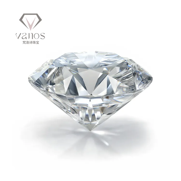 Wholesale Price GIA IGI Certified 0.01-2 Carat White HPHT Loose Man Made Diamond Lab Grown Diamond Synthetic Large CVD Diamond