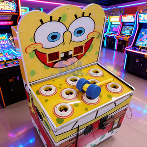 Baihui animazione Whack una talpa macchina da gioco testa di rana per bambini martello a gettoni Kit per macchine da gioco Arcade martello - Product Image 3