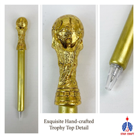 Stylos en polyrésine peints à la main en forme de trophée – Prix pour matchs de football, décoration intérieure et options cadeaux
