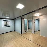 Maison Extensible Étanche de 40 Pieds, Maison Mobile, Maison Portable, Bâtiments de Bureau Conteneurs de Luxe à 2 ou 4 Chambres