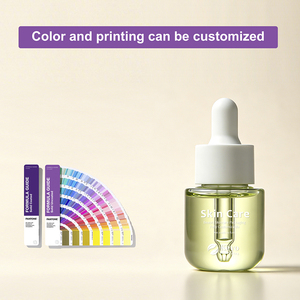Nuovo Design Flacone per Siero Capelli e Profumo 30ml, Base in PET a Parete Spessa, Ricaricabile, Colore Personalizzato, Confezione per Skincare con Tappo Contagocce - Product Image 3