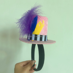 <span class=keywords><strong>Mad</strong></span> Hatter Alice Mini Top Hat Bandeau Carnaval Party Cosplay Accessoires - Product Image 4