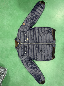 Veste matelassée en nylon pour homme, col montant, fermeture éclair, chaude, style bomber, vêtement d'extérieur hiver, tailles S-5XL - Product Image 6