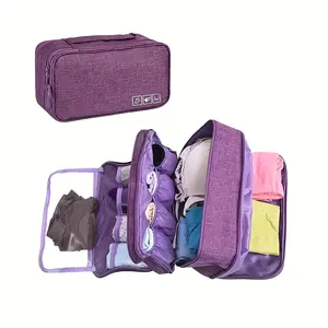 Borsa portaoggetti per reggiseno da viaggio pieghevole in fabbrica Organizer intimo grande reggiseno leggero Lingerie custodia