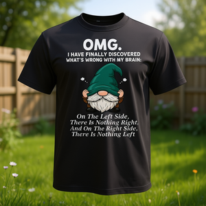 T-Shirt Gnome Unisex a Maniche Corte con Stampa Digitale, Promozionale per Adulti - Product Image 3