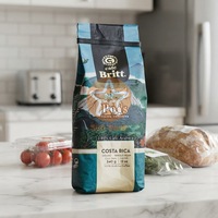 Attache adhésive en plastique pelable et collante pour sacs de café, qualité alimentaire, sécurité garantie - Fournisseur d'usine 2027