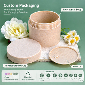 Échantillon Gratuit - Pot Cosmétique en PP 150 ml avec Bouchon à Vis - Certificat Halal Indonésien - Fabricant de Contenants en Plastique pour Crème - Product Image 3