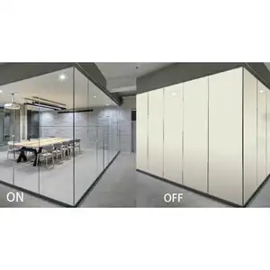 High Quality Switchable Glass Film/Smart PDLC Tint Film For Building Glass With Privacy Protection PDLC Film Smart Glass