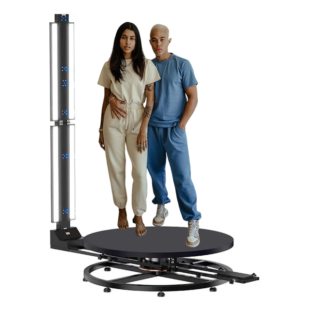 Wholesale 360-Degree Panoramic Camera Rotating USB Interface 3D Figurine Scanner Desktop Mannequin Scanning Equipment
