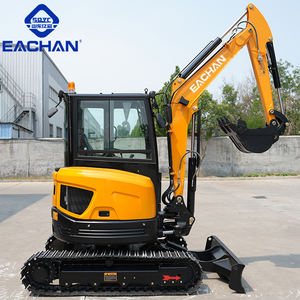 Mini Escavadora Diesel de <span class=keywords><strong>3</strong></span>,5 Toneladas EACHAN com Desconto, CE EPA Euro 5, Esteira de Borracha, Pequena Escavadora para Projetos Agrícolas e Pomares - Product Image 3