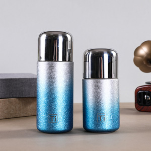 Custom Luxury Titanium Coated Thermos High Appearance Mini Pocket <b>Cup</b> Portable Business Gift For Men Women Daily Use - Product Image 5