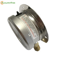 2.5" 63MM Oil Filled Pressure Gauge Bottom with Back Flange Manometer Vacuum Gauge MOD.115AR