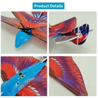 Oiseau télécommandé DWI, vol interactif libre, jouet électrique pour enfants, cadeau pour une utilisation en intérieur/extérieur