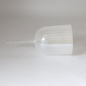 Bol chantant en cristal blanc nacré portable, bol musical en quartz rêveur pour la thérapie sonore, la méditation et la guérison par le yoga - Product Image 3