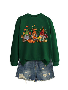 Camicia di zucca Glow Indark Bat Gothic civetta <span class=keywords><strong>felpa</strong></span> con fiocco di Halloween Bloody T Shirt Halloween <span class=keywords><strong>felpa</strong></span> di zucca - Product Image 6