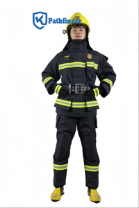 Flame Retardant Aramid/Nomex <strong>Fire</strong> <strong>Suit</strong> for Emergency Rescue Category 1 Hazard Protection - Product Image 6