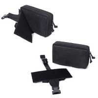 Trousse de premiers soins médicale tactique 1000D Vintage pochette Molle d'urgence en nylon déchirable pour les voyages en plein air survie étanche à l'eau