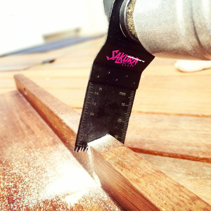 Lama Oscillante Bimetallica a Denti Ordinari per Utensile Multifunzione, per Taglio di Legno e Metallo - Product Image 3