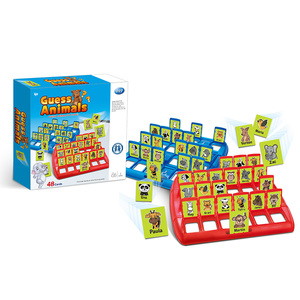 <span class=keywords><strong>Juego</strong></span> de Mesa Educativo de Plástico en Oferta, Adivina Quién Es, Divertido <span class=keywords><strong>Juego</strong></span> de Adivinanzas de Animales para la Venta - Product Image 1