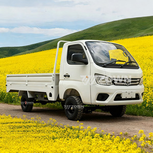 Camioneta eléctrica mini de baja velocidad ZOWN con plataforma de carga abierta para el transporte de materiales agrícolas - Product Image 3