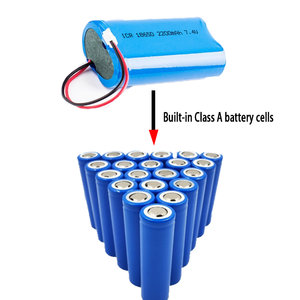 공장 맞춤형 7.4v 4500mAh 2S1P 충전식 리튬 이온 배터리 팩 3.7v 18650 리튬 이온 배터리 - Product Image 4
