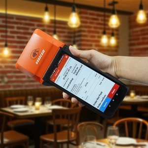 Terminal POS Android con Impresora, Impresión Automática de Pedidos, Compatible con GloriaFood y <span class=keywords><strong>Loyverse</strong></span> para Restaurantes, POS Portátil de 80 mm - Product Image 4