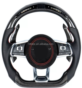 Volante de Fibra de Carbono y Cuero Perforado de Fábrica para Audi A3 A4 A4L A5 A6 A6L A7 - Product Image 6