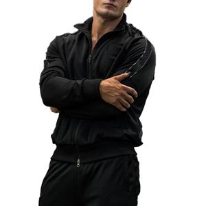 Chaqueta Deportiva Casual con Cremallera para Hombre, Ropa de Primavera para Exteriores, Chaqueta Deportiva Transpirable de Algodón para Fitness y Yoga - Product Image 5