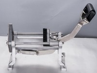 AYP001 Commerciële handmatige frietjes-snijmachine, fruit- en groentesnijder, roestvrij staal, horizontale snijmachine