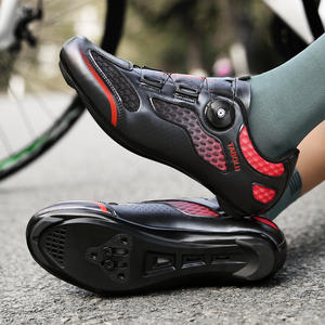 Nouvelles chaussures de cyclisme d'été 2026 transfrontalières en maille respirante sans clips pour hommes, pour vélos de route, VTT et cyclisme en salle, à semelle rigide - Product Image 5