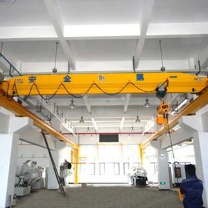 Pont roulant industriel personnalisé à poutre simple de 5 tonnes avec système de télécommande sans fil pour entrepôt à structure métallique - Product Image 4