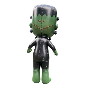 Disfraz Inflable <span class=keywords><strong>de</strong></span> Zombie <span class=keywords><strong>Extraterrestre</strong></span> Frankenstein para Adultos, Disfraz <span class=keywords><strong>de</strong></span> Mascota Humana Horrible - Product Image 5