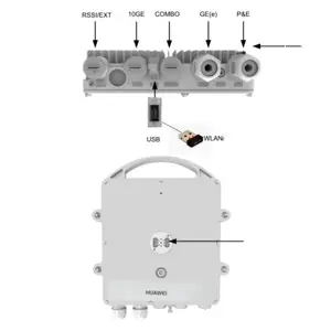 Rtn 380 Series for HUAWEI Rtn380 RTN380A RTN380AX RTN380AXH E-band Outdoor Cabinet Wireless IP Microwave Telecommunication Equip