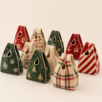 Sac à main en tricot robuste et écologique avec poche intérieure et points de renforcement pour les cadeaux d'hôtel