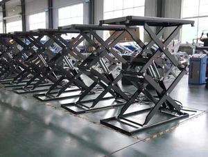 Penjualan terlaris 1800mm gunting bengkel pengangkat mobil 4000kg mesin pengangkat gunting kendaraan hidrolik disetujui CE 4T Lift Hoist gunting - Product Image 6