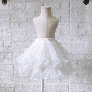Vente en gros de <span class=keywords><strong>jupon</strong></span> crinoline pour fille robe de mariée robe de bal <span class=keywords><strong>blanc</strong></span> ivoire <span class=keywords><strong>jupon</strong></span> pour enfant - Product Image 6