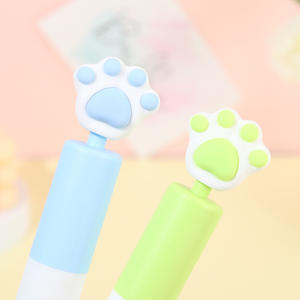 Stylo surligneur Fluorescent en forme de griffe de <span class=keywords><strong>chat</strong></span> mignon Offres Spéciales, papeterie d'écriture lisse pour prise de notes - Product Image 4