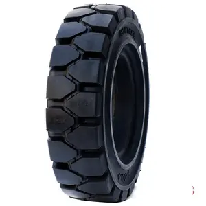 하이 퀄리티 천연 고무 에어리스 타이어 4.00-8 400 8 4.00x8 타이어 지게차 용 솔리드 타이어