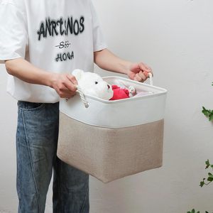 Panier de rangement pliable en tissu pour enfants Citylife, idéal pour l'organisation domestique et le linge - Product Image 5