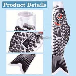 Medidor de dirección de viento para carpas con cinta reflectante, vientoindicador personalizado para aeropuertos, barato, para festivales, arcoíris, Navidad - Product Image 2