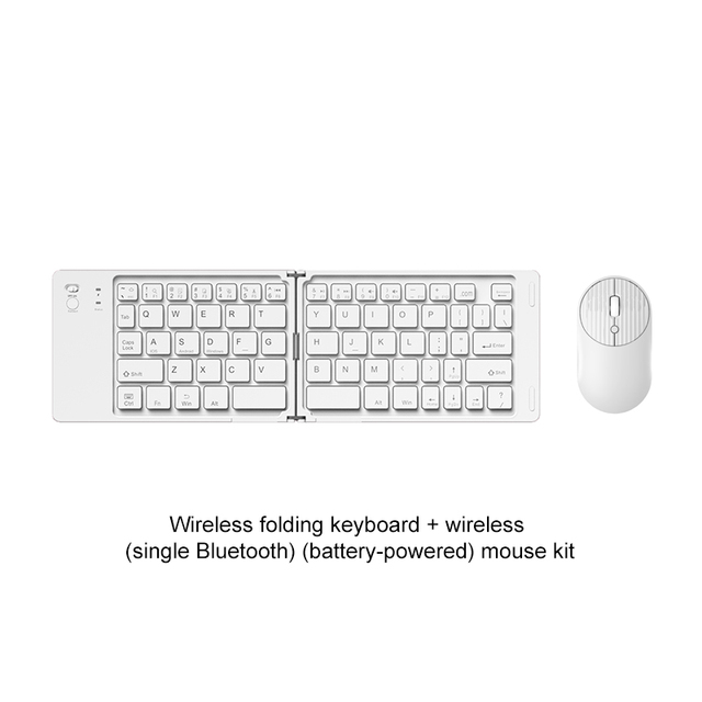 Rechargeable Slim Wireless Blue-tooth Keyboard and Mouse Mini Silent Scissors Keyboard and Mouse Set