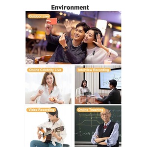 M21 Wireless 2.4G Lavalier Live Microphone Khóa Học Web Phỏng Vấn Ngoài Trời Quay Video Ngắn Tik Tok Máy Thu Âm Thanh Video - Product Image 5