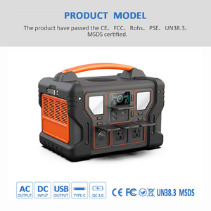 เครื่องกำเนิดไฟฟ้าพกพา Hurricane 1008Wh LiFePO4 แบตเตอรี่สำรองสำหรับใช้งานกลางแจ้ง กำลังไฟ 1200W พร้อมระบบสำรองไฟ (UPS) สำหรับใช้ในบ้านและนอกบ้าน - Product Image 6