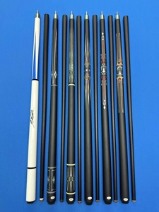 HCTQ Radial Joint High Quality 13mm Tip 2-Piece Center Joint Pool Cue dengan Shaft Kayu Fiber untuk Pemain Biliard - Product Image 2