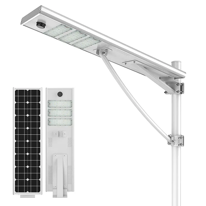 Street Light Sensor New Design For Square Road Garden Motion Sensor 12v 50w Led Solar Street Light Outdoor Waterproof