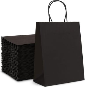 Sac fourre-tout en papier A4 personnalisé avec logo et image sur mesure – Merci - Product Image 1