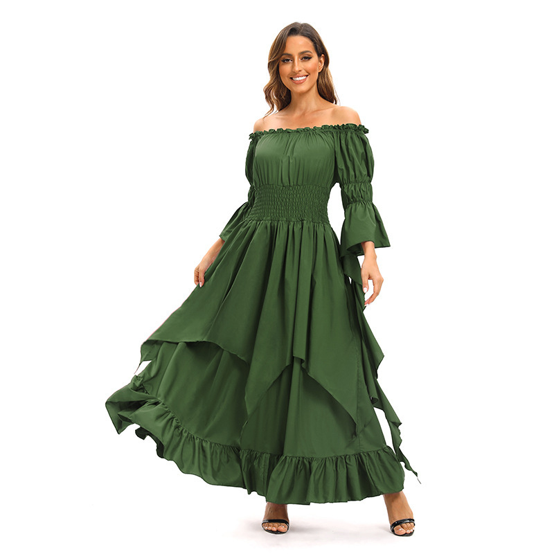6901 Green [Single Dress]