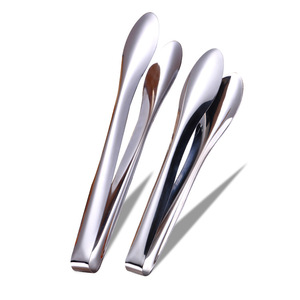 DF6912 Pince de cuisine coréenne multifonctionnelle en acier inoxydable, ustensile de cuisson, idéale pour le barbecue, les salades et le pain - Product Image 2